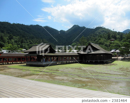 itsukushima shrine, miyajima, shrines and temples 2381464