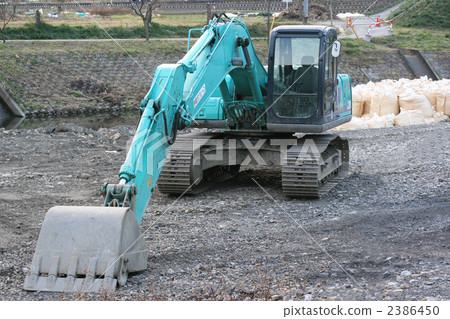 鏟斗機 基礎工程 挖掘機 2386450