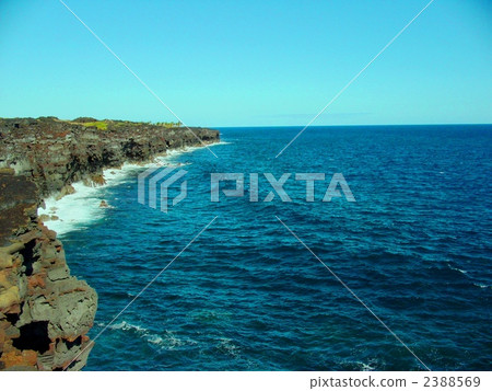 夏威夷島的海岸線 夏威夷島的海岸線 2388569