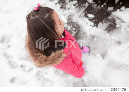 girl, young girl, snow country 2390476