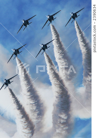 Blue impulse to fly on display 2390634