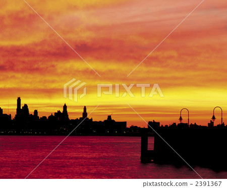 Sunset in New York 2391367