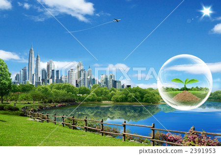 Lake / park _k_415984 Lake / park _k_415984 2391953