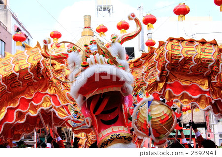 dragon dance, dragon (zodiac), chinese new year festival 2392941