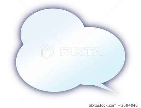 Fluffy blowing blue 2394843