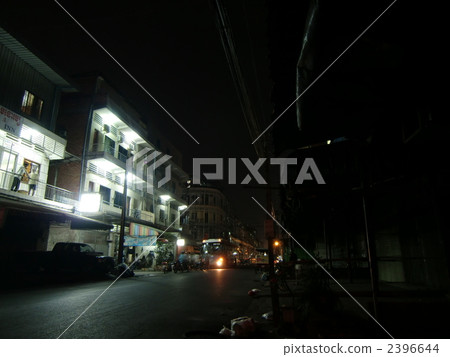phnom penh, cambodia, back street 2396644