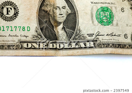 Dollar Bill $ 1 $ 5 DOLLARS $ Banknote Dollar Bill $ 1 $ 5 DOLLARS $ Banknote 2397549