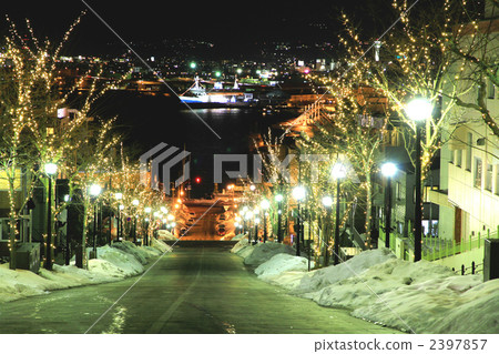 Night view of Yawatazaka Night view of Yawatazaka 2397857