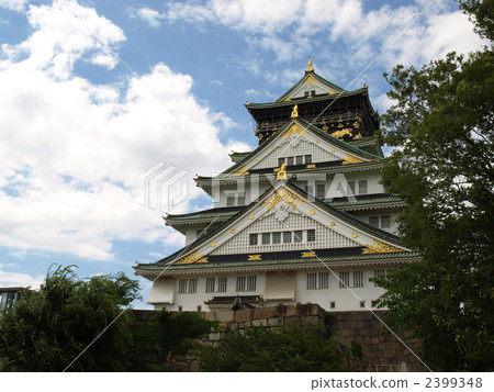 Osaka Castle castle tower 2399348