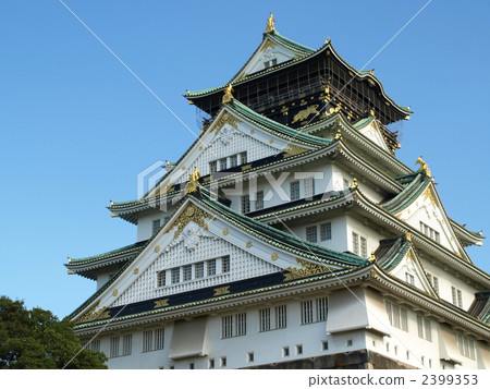 Osaka Castle castle tower 2399353