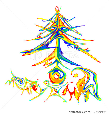 6種顏色彩虹聖誕樹 6種顏色彩虹聖誕樹 2399993