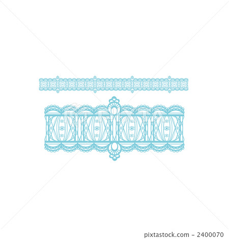 light blue lace ribbon