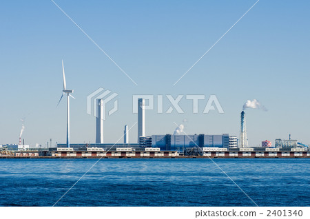 火力發電廠和風車 火力發電廠和風車 2401340