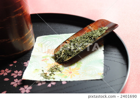 tea caddy, teaspoon, sencha 2401690