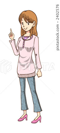 女式休閒裝(全身) 女式休閒裝(全身) 2402576