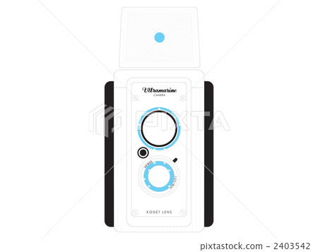 Vintage camera BLUE Vintage camera BLUE 2403542