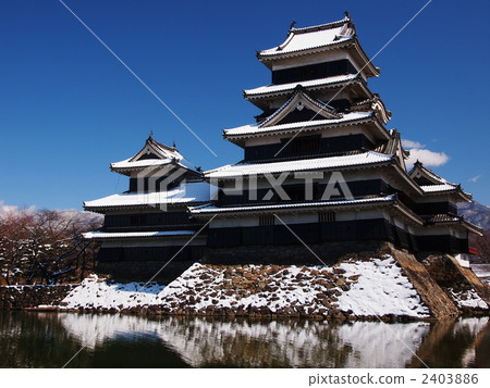 Matsumoto Castle Snow Cosmetic 2403886