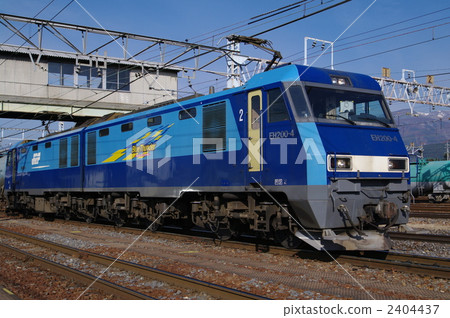 EH 200 electric locomotive (inside Minami Matsumoto station in Nagano prefecture) 2404437