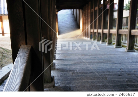 Todaiji Temple stairway to the February Cathedral 2405637