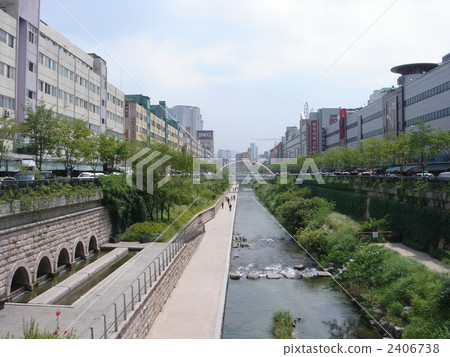 Scenery of Cheonggyecheon Seoul Scenery of Cheonggyecheon Seoul 2406738