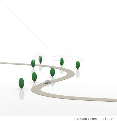 s curve, avenues, path 2410947