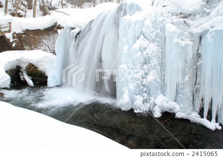 冬天的Oirase小溪·Choshi Otaki 2415065