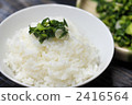 Pickled rice with white rice and big root cheese 2416564