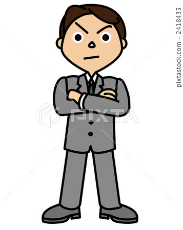 A resolute businessman 2418435
