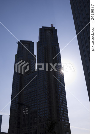 tokyo government office, government administration office, building 2419987