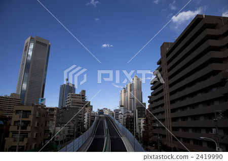 buildings, group of buildings, capital expressway 2419990
