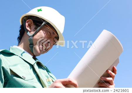 工人建築業建築業務建築工地總監設計師(男性事業30年代) 工人建築業建築業務建築工地總監設計師(男性事業30年代) 2421601