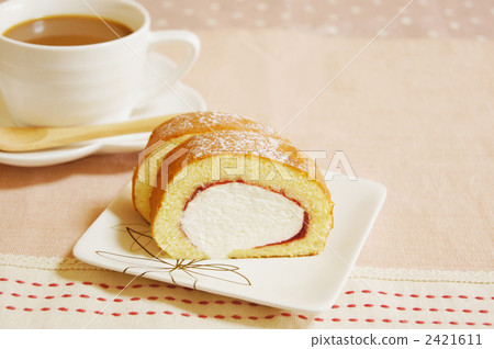 茶時間與卷蛋糕 2421611