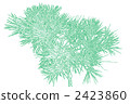 松針 針葉樹 針葉 2423860