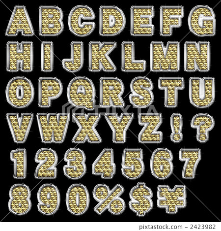 Rhinestone alphabet Rhinestone alphabet 2423982