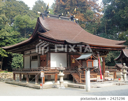 National Treasure Shiga Prefecture Yasu Giho Shrine main hall 2425296