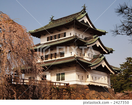 Hirosaki castle on the spring day 2427350