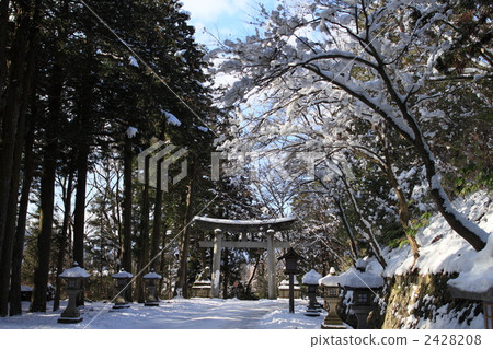 雪Hida山皇宮Hiki寺廟 雪Hida山皇宮Hiki寺廟 2428208