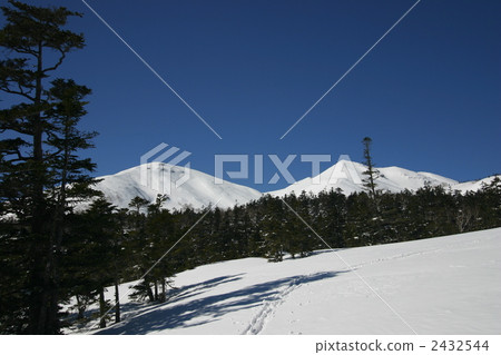 Norikura-dake在冬天 2432544