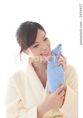 After bathing 2434457