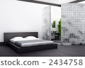 臥室 臥房 床 2434758