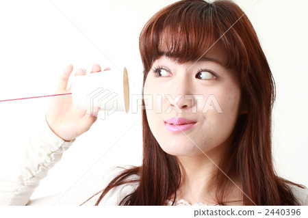紗線手機和女士 紗線手機和女士 2440396
