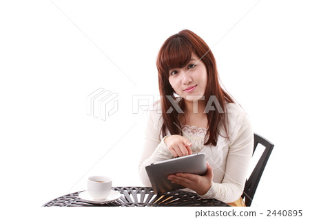 iPad和女性 iPad和女性 2440895