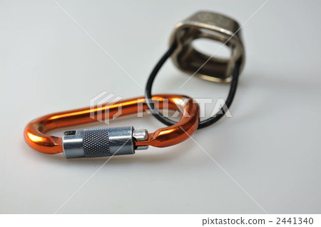 ring with carabiner, carabiner, karabiner 2441340