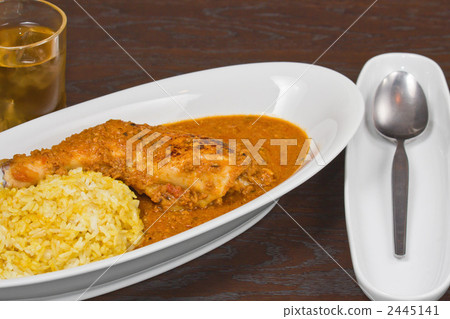 Chicken, cinnamon and nuts cooked rice curry "Dampu" Chicken, cinnamon and nuts cooked rice curry "Dampu" 2445141
