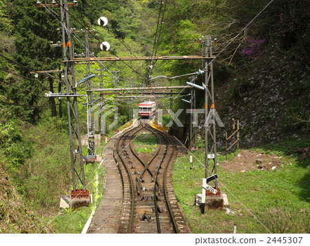 Koyasan cable car window 2445307