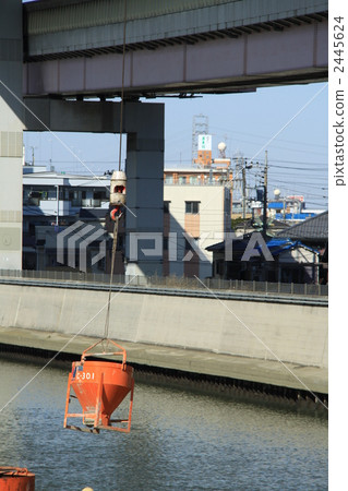 Ayasegawa Seawall Construction work 2445624