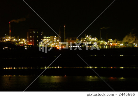 工廠夜景 工廠夜景 2445696