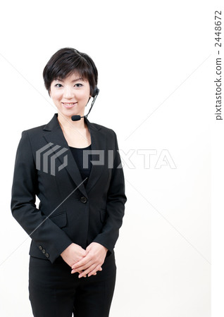 operator, female, lady 2448672