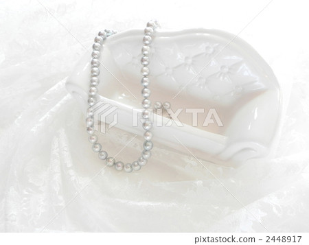 珍珠（自然）項鍊 2448917