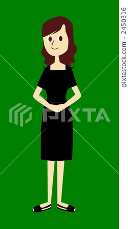 Illustration of uniform appearance (female) 2450316